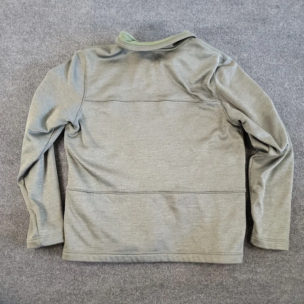 North Face Jacket Adult Medium Green Full Zip Long Sleeve Outdoor Casual Men's